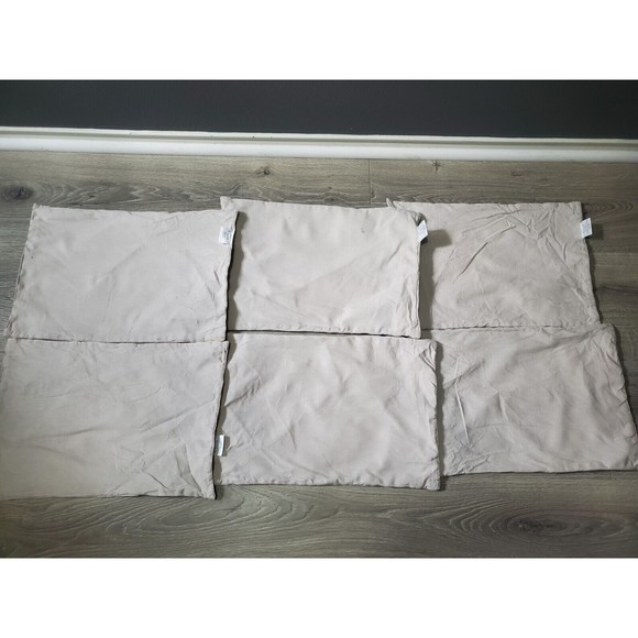 Lot Set of 6: AMAN Brown Beige Striped Placemat 100% Cotton 13x19 Made In India - Picture 6 of 9